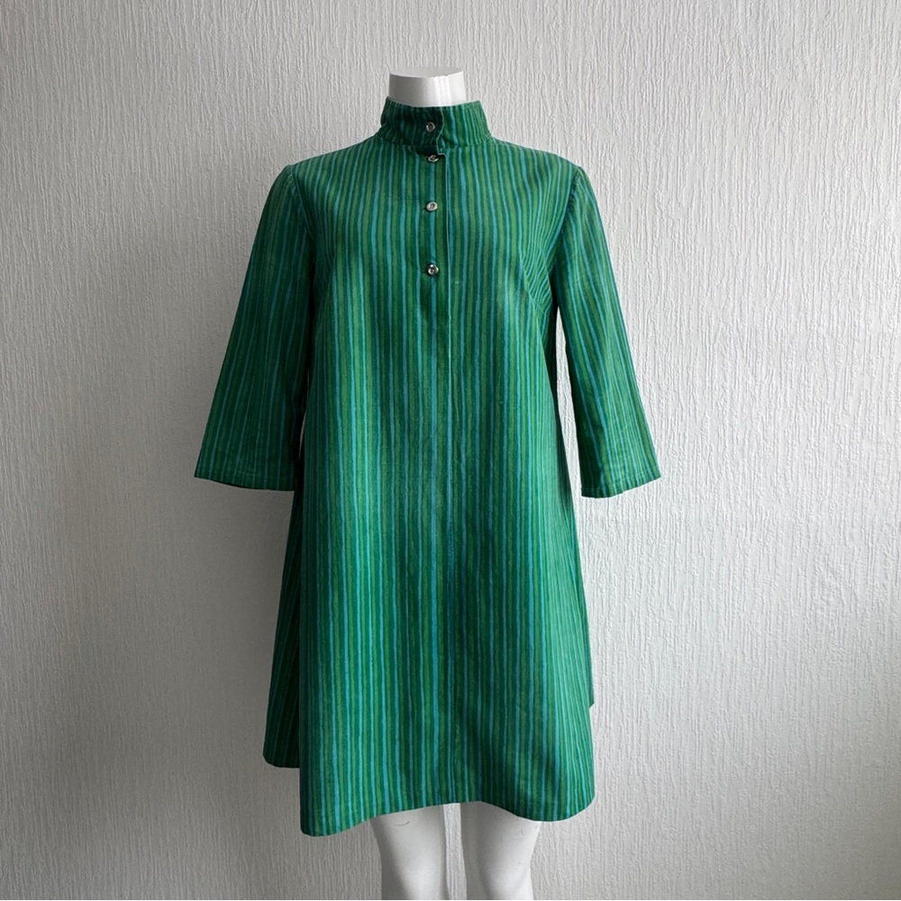 Vintage 60s 70s Marimekko Finland Mod Sheath Dress